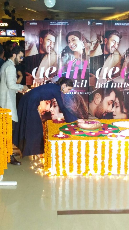The engagement activities will happen in select theatres across these cities during the release of "Ae Dil Hai Mushkil", which hits the screens on Friday. Ranbir Kapoor,Anushka Sharma,Ranbir Kapoor and Anushka Sharma,Ranbir Kapoor celebrates Diwali,Anushka Sharma celebrates Diwali,Ae Dil Hai Mushkil,Ae Dil Hai Mushkil promotion,Ae Dil Hai Mushkil cast