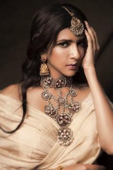 Tollywood actress Lakshmi Manchu's Diwali Photoshoot.