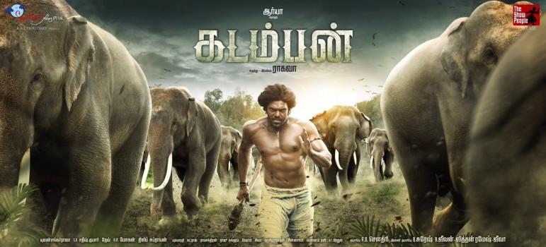 Kadamban is an upcoming Tamil movie directed by Raghavan and produced by Arasu Films. Starring Arya and Catherine Tresa in the leading roles, while Madhuvanti Arun plays a supporting role.