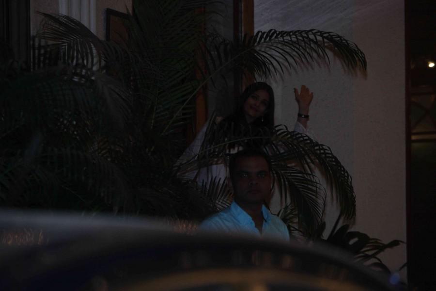 Photos of Bollywood actress Aishwarya Rai Bachchan celebrates birthday with family and friends. Shrishti Arya, Sikander Kher, designer duo Abu Jani and Sandeep Khosla, Kunal Kapoor and his wife Naina Bachchan and others spotted. Aishwarya Rai Bachchan,Aishwarya Rai Bachchan birthday,Aishwarya Rai Birthday,Aishwarya Rai,Aishwarya Rai Birthday celebrations,Aishwarya Rai Birthday celebrations pics,Aishwarya Rai Birthday celebrations images,Aishwarya Rai Birthday celebrations photos