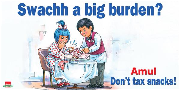 Union Budget-proposed service tax hike Amul,Amul butter,Amul Posters,Amul ads,impressive ads,my choice,yemen,Smriti Irani,photos