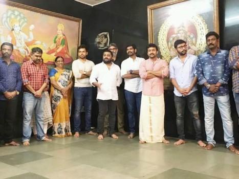 Thaana Serntha Koottam movie launch held at Chennai. Suriya, Vignesh Shivan, Karthi, KE Gnanavel Raja, Dinesh Krishna, Lingusamy, RJ Balaji, Rajasekar Pandian, Pandiraj and others graced the event.