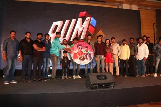 Tamil movie Rum audio launch event held at Chennai. Celebs like Narain, Sanchita Shetty, Vivek, Miya George, Hrishikesh, Arjun Chidambaram, Amzath Khan, Anirudh Ravichander, Sai Bharath, Gayathri Raghuram, KE Gnanavel Raja, Jupiter Suresh, Madhan Karky, Aadhav Kannadasan and others graced the event.
