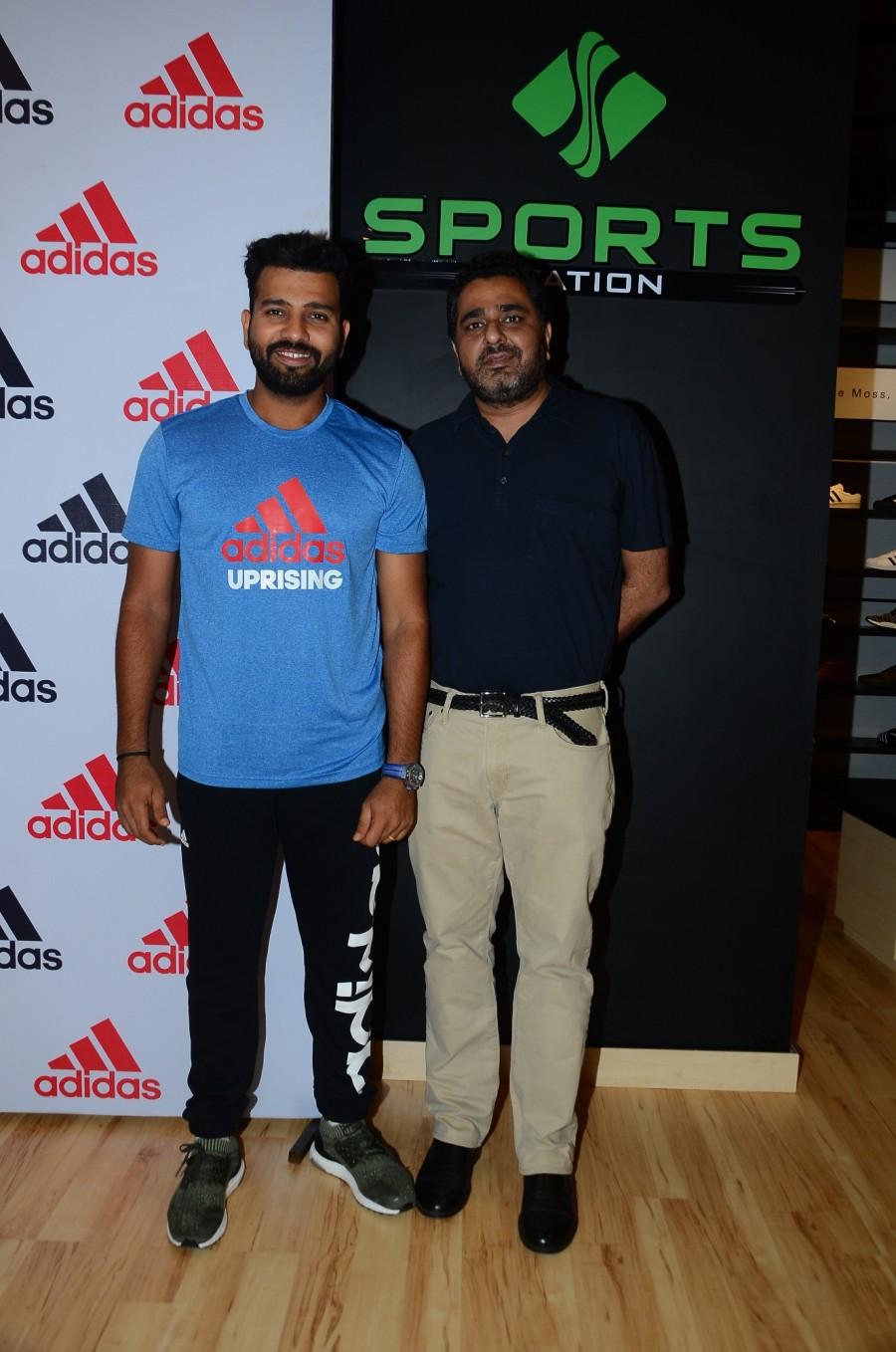 Sports Station is positioned as a Sports Specialty Brand Hub which aims towards providing an elevated service and a premium retail experience to its customers. The chain currently operates over 50 stores across India, with presence in most of the major cities including Delhi-NCR, Mumbai, Pune, Bengaluru, Chandigarh, Jalandhar, Amritsar, Meerut, Lucknow, Kanpur, Jammu, Jaipur, Kota, Ranchi, Cuttack and Ita Nagar. Apart from Vama, Sports Station is also present at Linking Road in Mumbai. Rohit Sharma,Cricketer Rohit Sharma,Homecourt,Shop-in-Shop,1st Adidas