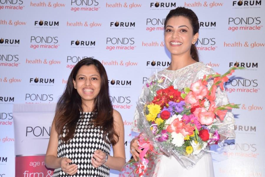 Photos of South Indian Actress Kajal Aggarwal launch Pond's new skincare products in Bengaluru on Nov 4, 2016. Kajal Aggarwal,Kajal Aggarwal during a programme,Kajal Aggarwal launch Pond's new skincare products,Actress Kajal Aggarwal,Kajal Aggarwal latest pics,Kajal Aggarwal latest images,Kajal Aggarwal latest stills,Kajal Aggarwal latest pictures,Kajal Aggar