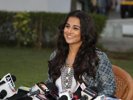 Photos of Bollywood Actress Vidya Balan during the promotion of her upcoming film Kahaani 2 in Mumbai on Nov. 7, 2016.