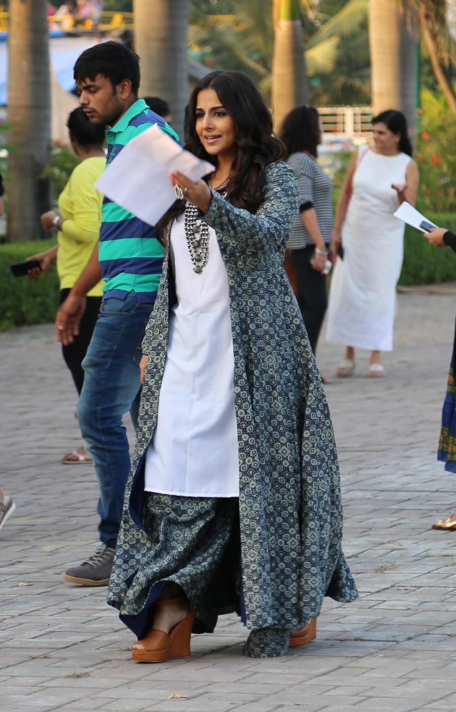 Photos of Bollywood Actress Vidya Balan during the promotion of her upcoming film Kahaani 2 in Mumbai on Nov. 7, 2016. Vidya Balan,Kahaani 2,Kahaani 2 promotion,Kahaani 2 movie promotion,Vidya Balan promotes Kahaani 2,Vidya Balan promotes Kahaani 2 at Savdhan India,Savdhan India,Kahaani 2 promotion pics,Kahaani 2 promotion images,Kahaani 2 promotion photos,Kahaani 2 promo