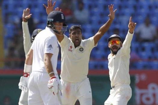 England captain Alastair Cook won the toss and elected to bat in the first cricket Test match against India beginning at the Saurashtra Cricket Association Stadium here on Wednesday.