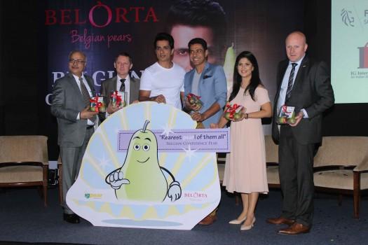 Photos of Bollywood actor Sonu Sood at Launch of an Exotic International Fruit.