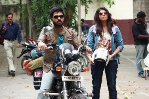 Achcham Yenbadhu Madamaiyada is an upcoming Tamil action-romance movie written and directed by Gautham Menon. Starring Silambarasan and Manjima Mohan in the lead role, while Baba Sehgal, Daniel Balaji and Sathish Krishnan in the supporting role.