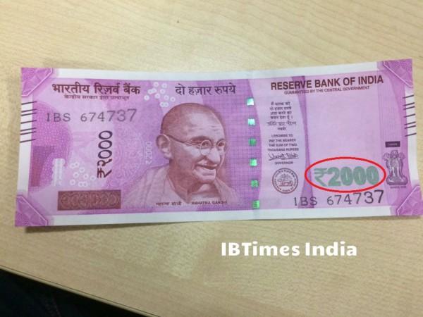 In Photos: How to identify New Rs 2,000 currency notes? - Photos,Images ...