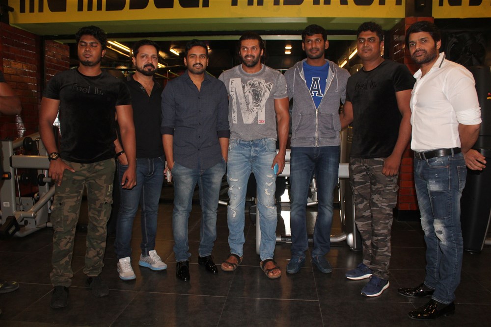 Photos of Dr. J Tony Robert's Monsters Alpha Fitness Studio Launched by south Indian celebs Vishal, Arya, Santhanam, Shaam and Bharath at Anna Nagar in Chennai. Monsters Alpha Fitness Studio Launch,Monsters Alpha Fitness Studio,Vishal,Arya,Santhanam,Shaam,Bharath,Monsters Alpha Fitness Studio Launch pics,Monsters Alpha Fitness Studio Launch images,Monsters Alpha Fitness Studio Launch photos,Monsters Alpha Fitness
