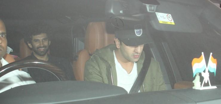 Ranbir Kapoor snapped at Karan Johar's bash for 'Ae Dil Hai Mushkil'