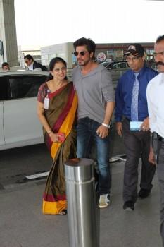 Shah Rukh Khan spotted at Mumbai Airport.