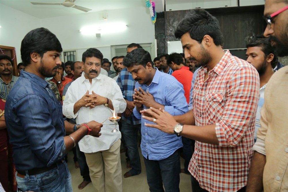 Actor Vishnu Vishal's next film with 'Axess Film Factory Production No 3' pooja held at Chennai. Vishnu Vishnu,Axess Film Factory Production No 3,Axess Film Factory,Vishnu Vishnu new movie,Vishnu Vishnu next movie,Vishnu Vishnu pics,Vishnu Vishnu images,Vishnu Vishnu photos