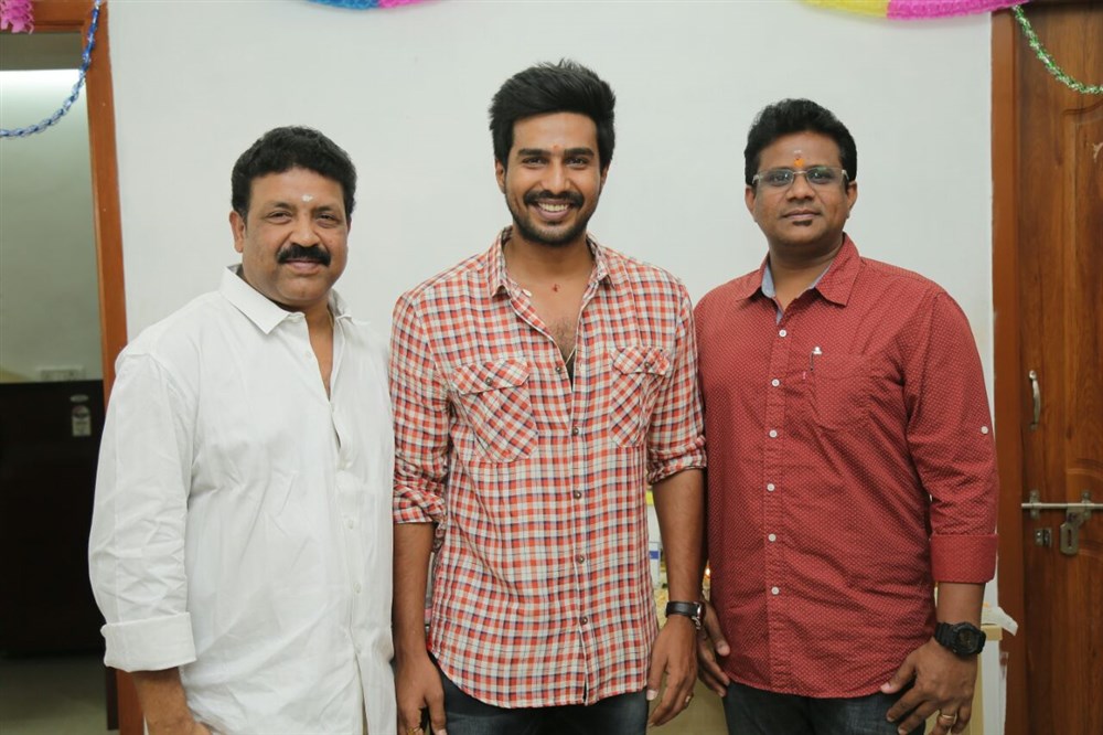 Actor Vishnu Vishal's next film with 'Axess Film Factory Production No 3' pooja held at Chennai. Vishnu Vishnu,Axess Film Factory Production No 3,Axess Film Factory,Vishnu Vishnu new movie,Vishnu Vishnu next movie,Vishnu Vishnu pics,Vishnu Vishnu images,Vishnu Vishnu photos