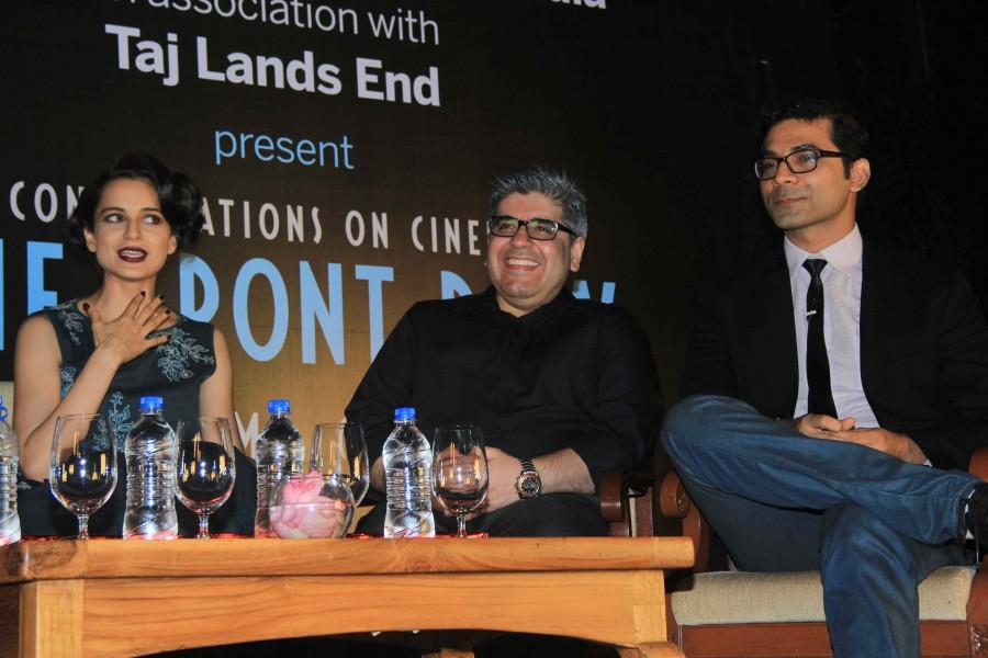 Kangana Ranaut,The Front Row,Anupama Chopra,Vidhu Vinod Chopra,Rajeev Masand,Photos