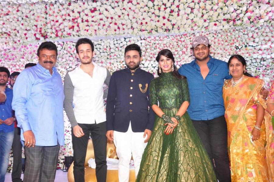 Akhil & Manoj at Talasani Srinivas Yadav Daughter Swathi Wedding Reception. Mahesh Babu,Pawan Kalyan,Allu Arjun,Jr Ntr,Balakrishna,Talasani Srinivas Yadav Daughter Swathi Wedding Reception,Swathi Wedding Reception,Swathi Wedding Reception pics,Swathi Wedding Reception images