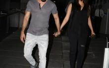 Photos of Bollywood actor Shahid Kapoor and with his wife Mira Rajput spotted at Hakkasan Bandra in Mumbai.