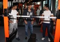 Photos of Bollywood actress Hrithik Roshan Inaugurate New Gym.