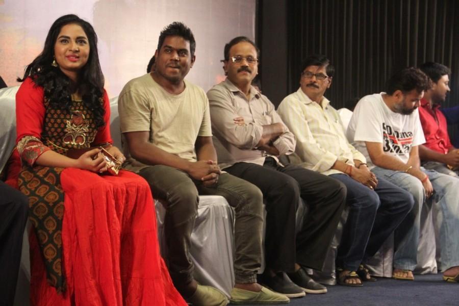Tamil movie Achamindri audio launch event held at Chennai. Celebs like Vijay Vasanth, Premgi Amaren, Venkat Prabhu, Srushti Dange, Saranya Ponvannan, Vinoth Kumar, A. Venkatesh, Rajapandi, H. Vasanthakumar, Praveen KL, Yuvan Shankar Raja, Nithin Sathya, Aravind Akash, Kreshna, Yugabharathi, RK Selvamani and others graced the event. Achamindri Audio Launch,Achamindri Audio,Achamindri music Launch,Vijay Vasanth,Premgi Amaren,Venkat Prabhu,Srushti Dange,Saranya Ponvannan,Vinoth Kumar,A. Venkatesh,Rajapandi,H. Vasanthakumar,Achamindri Audio Launch pics,Achamindri Audio Launch images,Ach