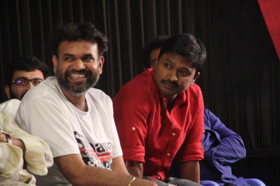 Tamil movie Achamindri audio launch event held at Chennai. Celebs like Vijay Vasanth, Premgi Amaren, Venkat Prabhu, Srushti Dange, Saranya Ponvannan, Vinoth Kumar, A. Venkatesh, Rajapandi, H. Vasanthakumar, Praveen KL, Yuvan Shankar Raja, Nithin Sathya, Aravind Akash, Kreshna, Yugabharathi, RK Selvamani and others graced the event. Achamindri Audio Launch,Achamindri Audio,Achamindri music Launch,Vijay Vasanth,Premgi Amaren,Venkat Prabhu,Srushti Dange,Saranya Ponvannan,Vinoth Kumar,A. Venkatesh,Rajapandi,H. Vasanthakumar,Achamindri Audio Launch pics,Achamindri Audio Launch images,Ach