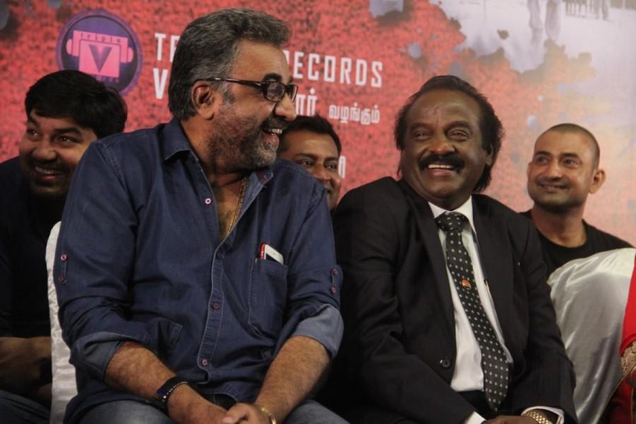 Tamil movie Achamindri audio launch event held at Chennai. Celebs like Vijay Vasanth, Premgi Amaren, Venkat Prabhu, Srushti Dange, Saranya Ponvannan, Vinoth Kumar, A. Venkatesh, Rajapandi, H. Vasanthakumar, Praveen KL, Yuvan Shankar Raja, Nithin Sathya, Aravind Akash, Kreshna, Yugabharathi, RK Selvamani and others graced the event. Achamindri Audio Launch,Achamindri Audio,Achamindri music Launch,Vijay Vasanth,Premgi Amaren,Venkat Prabhu,Srushti Dange,Saranya Ponvannan,Vinoth Kumar,A. Venkatesh,Rajapandi,H. Vasanthakumar,Achamindri Audio Launch pics,Achamindri Audio Launch images,Ach
