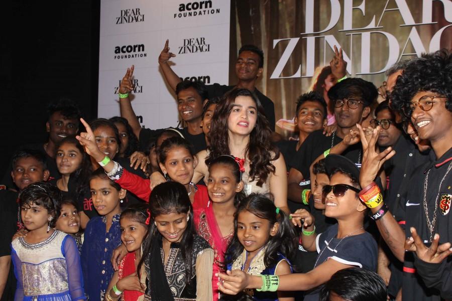 Actress Alia Bhatt had to clean a desk for a week as punishment for sleeping in the school, she shared during an event on Children's Day on Monday. The event was organised by an NGO Acorn Foundation which works to improve the living quality of the children who work as ragpickers and give the profession a legitimate and sustainable voice on waste management in Dharavi. Alia Bhatt,Alia Bhatt celebrates Children's Day with kids,Alia Bhatt celebrates Children's Day,Children's Day,Children's Day celebrations,actress Alia Bhatt,Alia Bhatt pics,Alia Bhatt images,Alia Bhatt photos,Alia Bhatt stills,Alia Bha