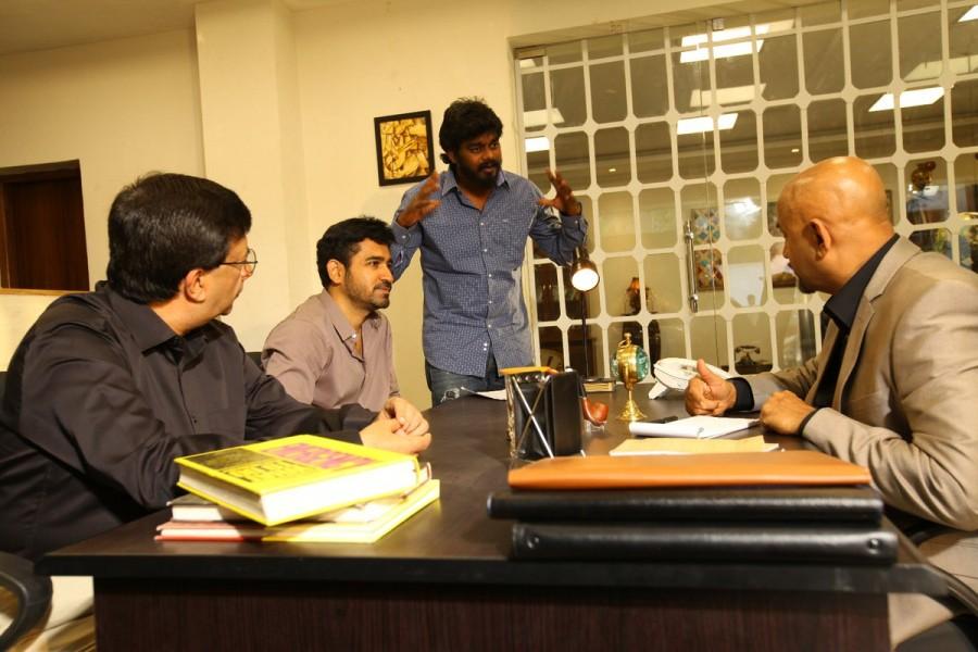 Saithan is an upcoming Tamil psychological thriller film written, directed by Pradeep Krishnamoorthy and produced by Fathima Vijay Antony. The film stars Vijay Antony and Arundhathi Nair in the lead role, while Charuhasan, Meera Krishnan, Y. G. Mahendra, Siddhartha Shankar, Kamal Krishna and Aadukalam Murugadoss in supporting role. Vijay Antony,Saithan Working Stills,Saithan Working pics,Saithan Working images,Saithan Working photos,Saithan Working pictures,Saithan movie pics,Saithan movie images,Saithan movie photos,Saithan movie stills,Saithan movie pictures
