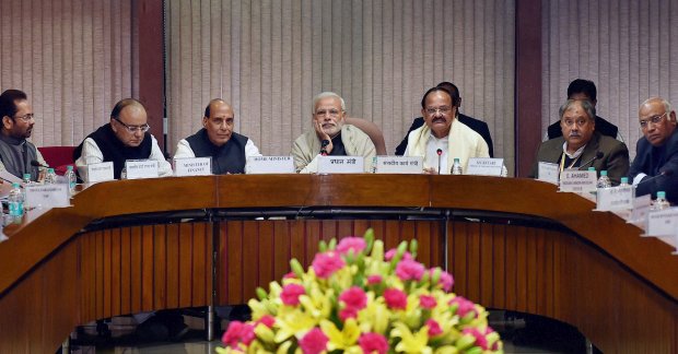 Ahead of Parliament's Winter Session, Prime Minister Narendra Modi exhorted all the opposition parties to cooperate and extend support to the government's crusade against black money and corruption, said Parliamentary Affairs Minister Ananth Kumar on Tuesday. PM Narendra Modi,Narendra Modi,All party meet in Delhi,All party meet,PM Narendra Modi at All party meet,Narendra Modi at All party meet,Demonetisation