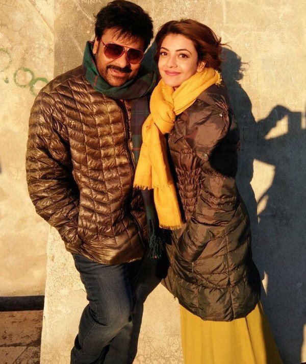 Khaidi No. 150 is an upcoming Telugu action drama film directed by V. V. Vinayak and produced by Ram Charan and A. Subashkaran under the Konidela Production Company banner and distributed by Lyca Productions. The film stars Chiranjeevi and Kajal Aggarwal in the lead role. Devi Sri Prasad will compose the film's music and background score. The cinematography will be provided by R. Rathnavelu and Gowtham Raju edited the film. The film is scheduled for a worldwide release on 13 January 2017. Khaidi No 150,Kajal Aggarwal,Chiranjeevi,Chiranjeevi and Kajal Aggarwal,Chiranjeevi and Kajal Aggarwal in Croatia,Chiranjeevi in Croatia,Kajal Aggarwal in Croatia,Khaidi No 150 shooting,Khaidi No 150 shooting pics,Khaidi No 150 shooting images,Khaidi No 1