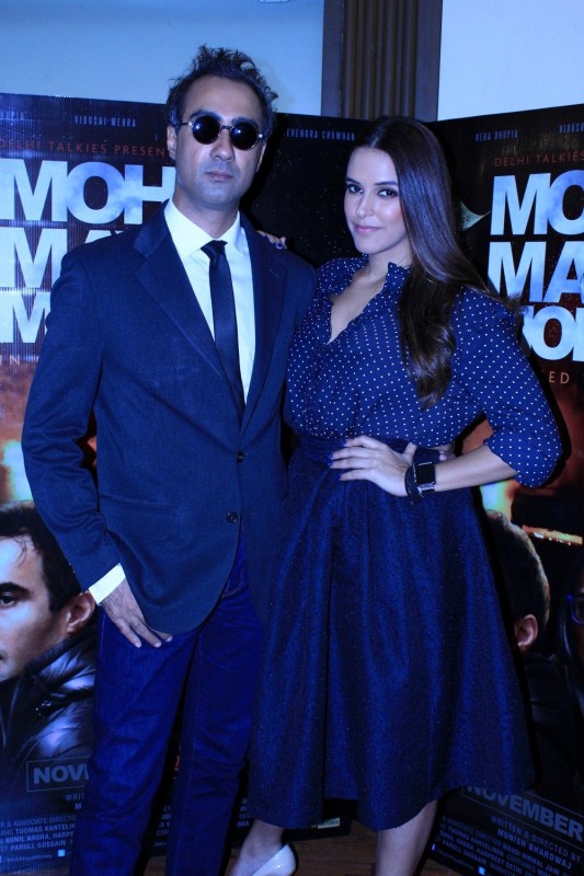 Photos of Actors Ranvir Shorey and Neha Dhupia during the media interaction of film Moh Maya Money, in Mumbai, on Nov 15, 2016. Ranvir Shorey,Neha Dhupia,Moh Maya Money,Moh Maya Money media interaction,Moh Maya Money media interaction pics,Moh Maya Money media interaction images,Moh Maya Money media interaction photos,Moh Maya Money media interaction stills,Moh Maya Money media in