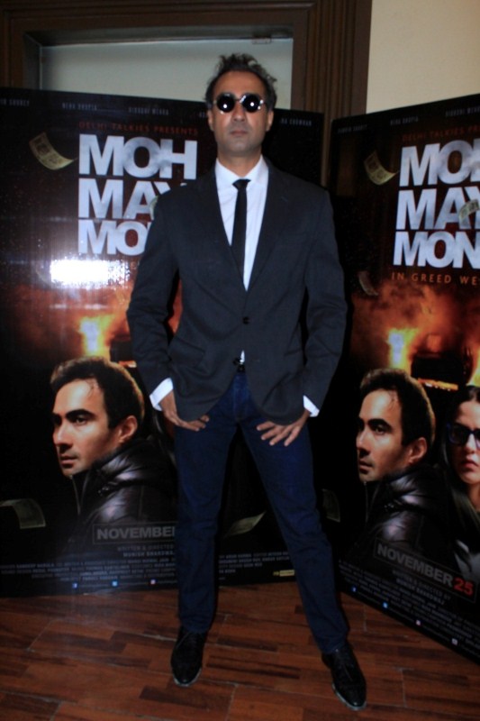 Actor Ranvir Shorey during the media interaction of film Moh Maya Money, in Mumbai, on Nov 15, 2016. Ranvir Shorey,Neha Dhupia,Moh Maya Money,Moh Maya Money media interaction,Moh Maya Money media interaction pics,Moh Maya Money media interaction images,Moh Maya Money media interaction photos,Moh Maya Money media interaction stills,Moh Maya Money media in
