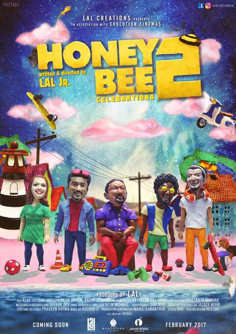 Honey Bee 2 is an upcoming Malayalam comedy thriller film directed by Jean Paul Lal and produced by Lal under his own banner Lal Creations. The film stars Asif Ali and Bhavana in the lead role, while Baburaj, Balu Varghese and Sreenath Bhasi in the supporting role. Honey Bee 2,Honey Bee 2 first look poster,Honey Bee 2 poster,Honey Bee 2 first look,Asif Ali,Bhavana,Honey Bee 2 pics,Honey Bee 2 images,Honey Bee 2 photos,Honey Bee 2 stills,Honey Bee 2 pictures