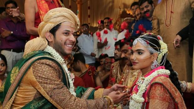 Gali Janardhan Reddy's daughter Brahmani's wedding pictures.
