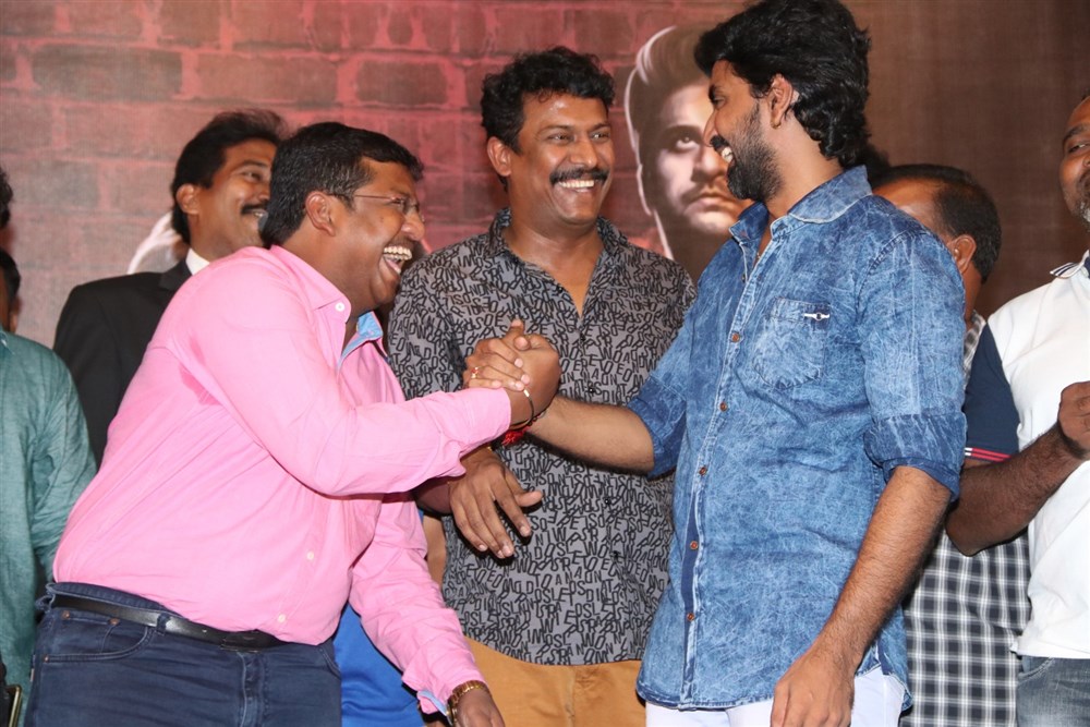 Tamil movie Pazhaya Vannarapettai audio launch event held at Chennai. Celebs like Samuthirakani, Richard Rishi, Prajin, Nishanth, Asmitha, Jubin, G Mohan, Kalaipuli S Thanu, Vijay Adhiraj, Vijay Milton and others graced the event. Samuthirakani,Pazhaya Vannarapettai Audio Launch,Pazhaya Vannarapettai,Pazhaya Vannarapettai Audio,Pazhaya Vannarapettai Audio Launch pics,Pazhaya Vannarapettai Audio Launch images,Pazhaya Vannarapettai Audio Launch stills,Pazhaya Vannarapettai Audio Laun