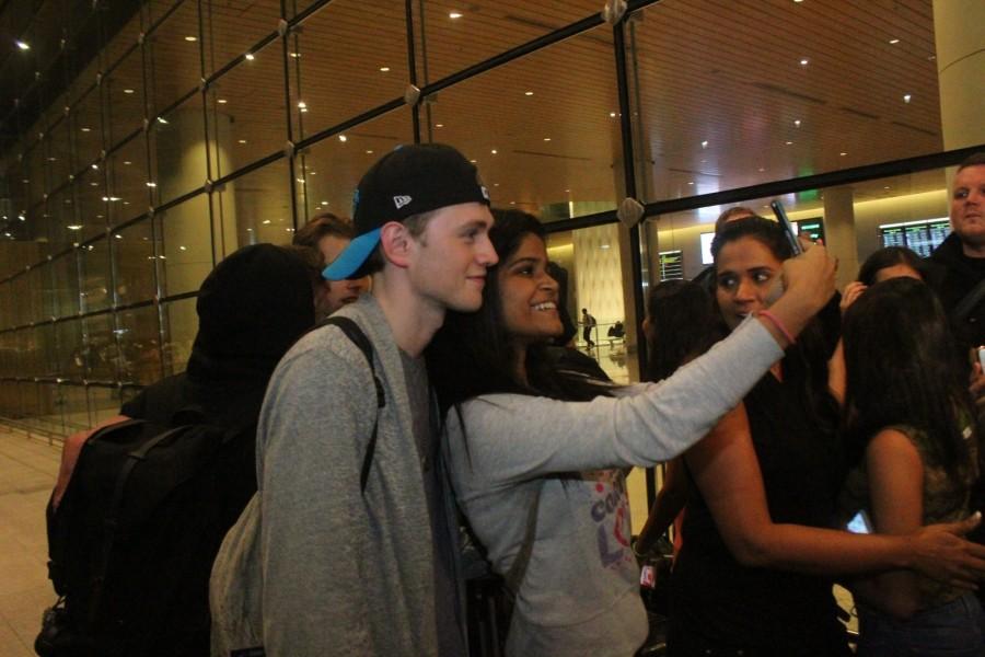 British Boy Band "The Vamps" - arrived in Mumbai. The band which has had several songs in the UK top 10, is scheduled to perform at the Global Citizen's concert on 19th November. British Band,British Band - The Vamps,The Vamps,The Vamps in Mumbai,british band the vamps,Global Citizen,Global Citizen concert