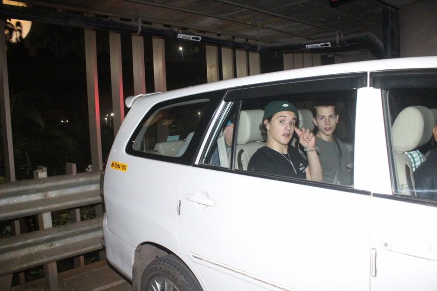 British Boy Band "The Vamps" - arrived in Mumbai. The band which has had several songs in the UK top 10, is scheduled to perform at the Global Citizen's concert on 19th November. British Band,British Band - The Vamps,The Vamps,The Vamps in Mumbai,british band the vamps,Global Citizen,Global Citizen concert