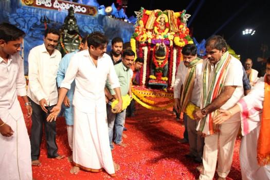 Photos of Powerstar Pawan Kalyan at Bhakti TV's Koti Deepotsavam.