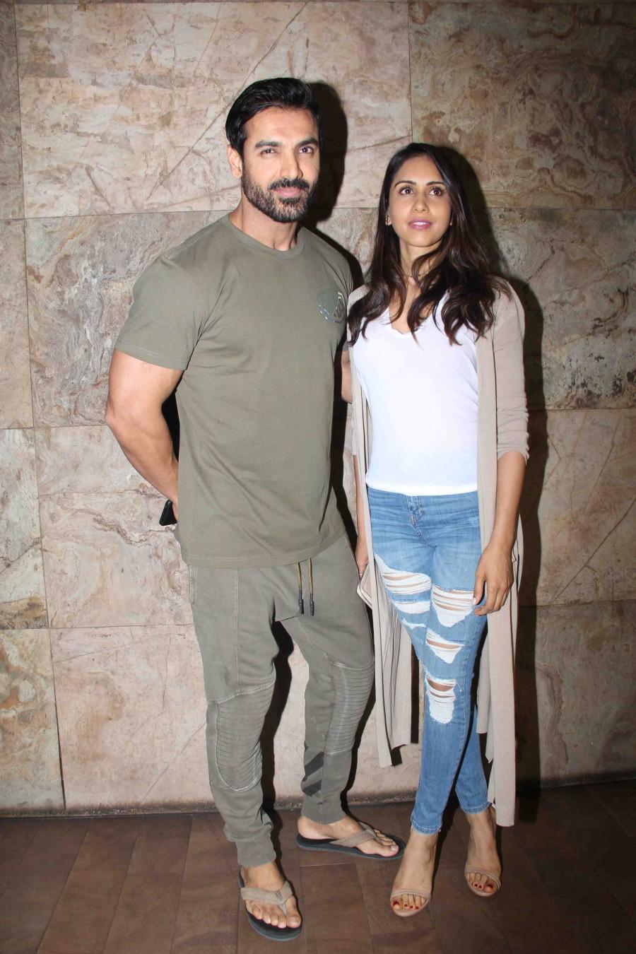 The recent screening of Force 2 was a star-studded affair. Bollywood stars like John Abraham, Priya Runchal, Sonakshi Sinha, Varun Dhawan, Priya Runchal were spotted at the special screening of Force 2. John Abraham,Sonakshi Sinha,Varun Dhawan,Force 2 Special Screening,Force 2,Force 2 Special Screening pics,Force 2 Special Screening images,Force 2 Special Screening photos,Force 2 Special Screening stills,Force 2 Special Screening pictures