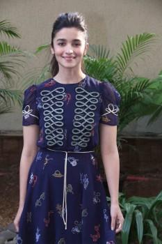 Photos of Bollywood actress Alia Bhatt at promotion of Dear Zindagi.