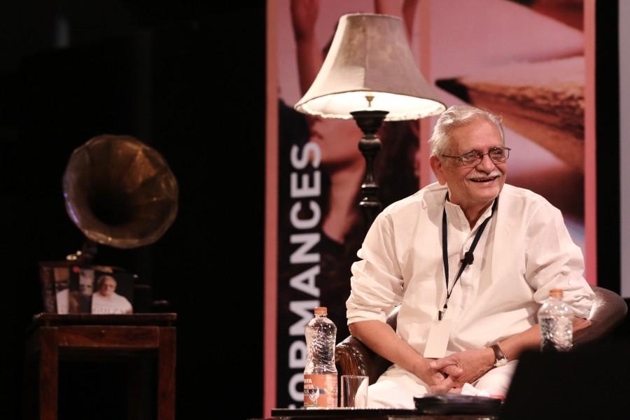Tata Literature Live! Poet Laureate Gulzar saab in conversation with Pavan Varma on language of poetry. Juhi Chawla,Akshay Manwani,Shantanu Roy Chaudhuri,Deepa Gahlot,Tata Literature Live,The Mumbai LitFest