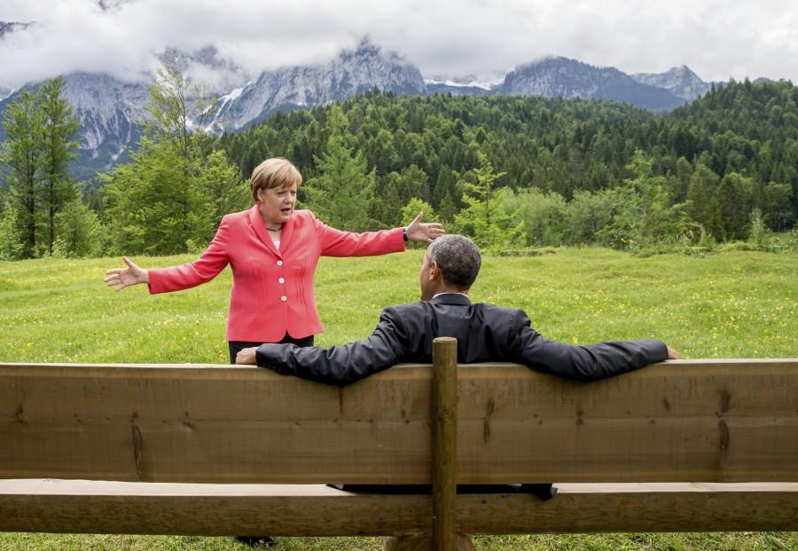 From summits to private dinners, U.S. President Barack Obama and German Chancellor Angela Merkel have together tackled the global financial crisis, promoted free trade and forged an international accord to fight climate change. Barack Obama,President Barack Obama,Obama,German Chancellor Angela Merkel,Angela Merkel,Barack Obama and Angela Merkel,Obama and Angela Merkel