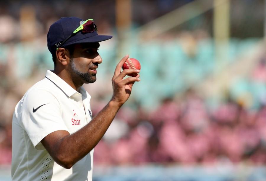 Brief scores: England (first innings): 191/6 (Ben Stokes 70, Jonny Bairstow 53, Joe Root 53; Ravichandran Ashwin 5-67) vs India 455. Ravichandran Ashwin,Ashwin,Ashwin notched up a five-wicket haul,India vs England,India vs England 2016,India vs England Test Series,Ind vs Eng,Ravichandran Ashwin stars