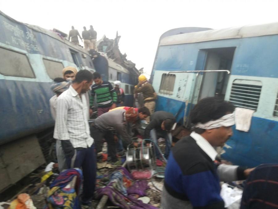 More than 100 people were killed and around 150 injured when 14 coaches of the Indore-Patna Express derailed near the city of Kanpur before dawn on Sunday, officials said. The horrific disaster took place when the Patna-bound train's coaches ran off the rails just after 3 a.m. near Pukhrayan station, about 60 km from Kanpur city, railway and police officials said. Patna-Indore Express,Patna-Indore Express train,Patna-Indore Express train derails,train derails,Kanpur