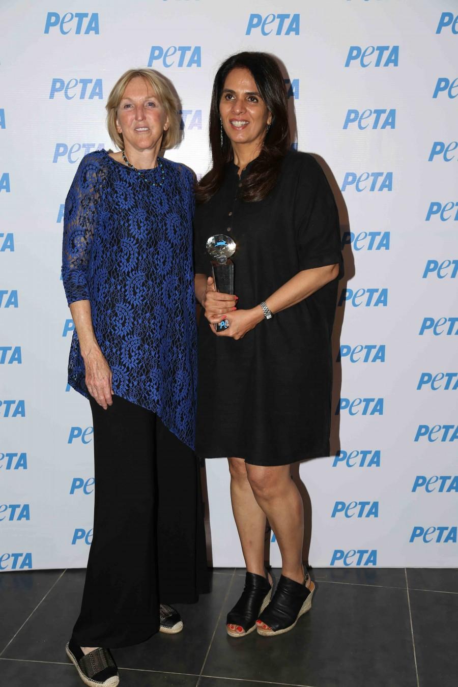Photos of PETA honours fashion designer Anita Dongre for refusing to use leather and cashmere in her designs. PETA,Anita Dongre,PETA honours Anita Dongre,designer Anita Dongre,fashion designer Anita Dongre