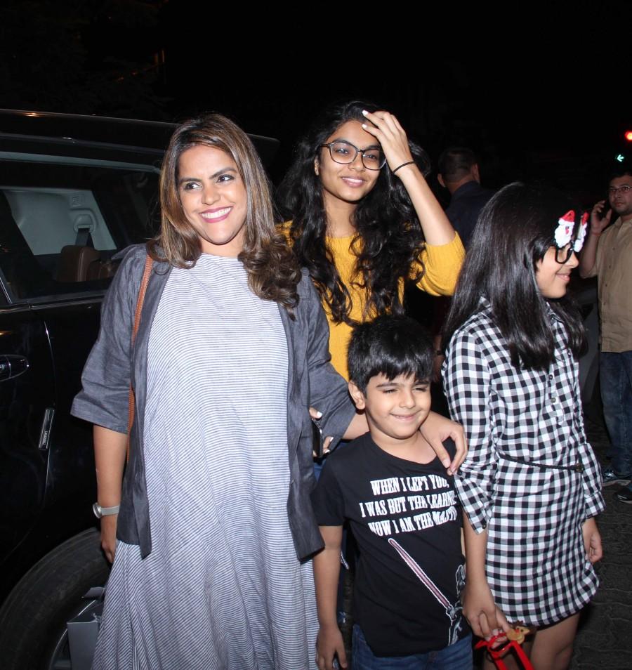 Meghna Ghai Puri spotted at Aaradhya Bachchan’s birthday bash. Aaradhya Bachchan,Aaradhya Bachchan’s birthday bash,Kiran Rao,Twinkle Khanna,Sonali Bendre,Aishwarya Rai,Amitabh Bachchan,Kunal Kapoor,Naina Bachchan,Sanjay Gupta,Meghna Ghai Puri,Azad Rao Khan,Kiran Rao,Marzi Pestonji,Airah Walia,Bunty Walia,Vanessa Parm