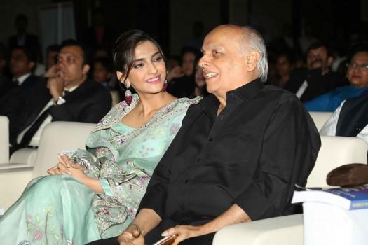 Photos of Bollywood actress Sonam Kapoor attends Mother Teresa Awards 2016.