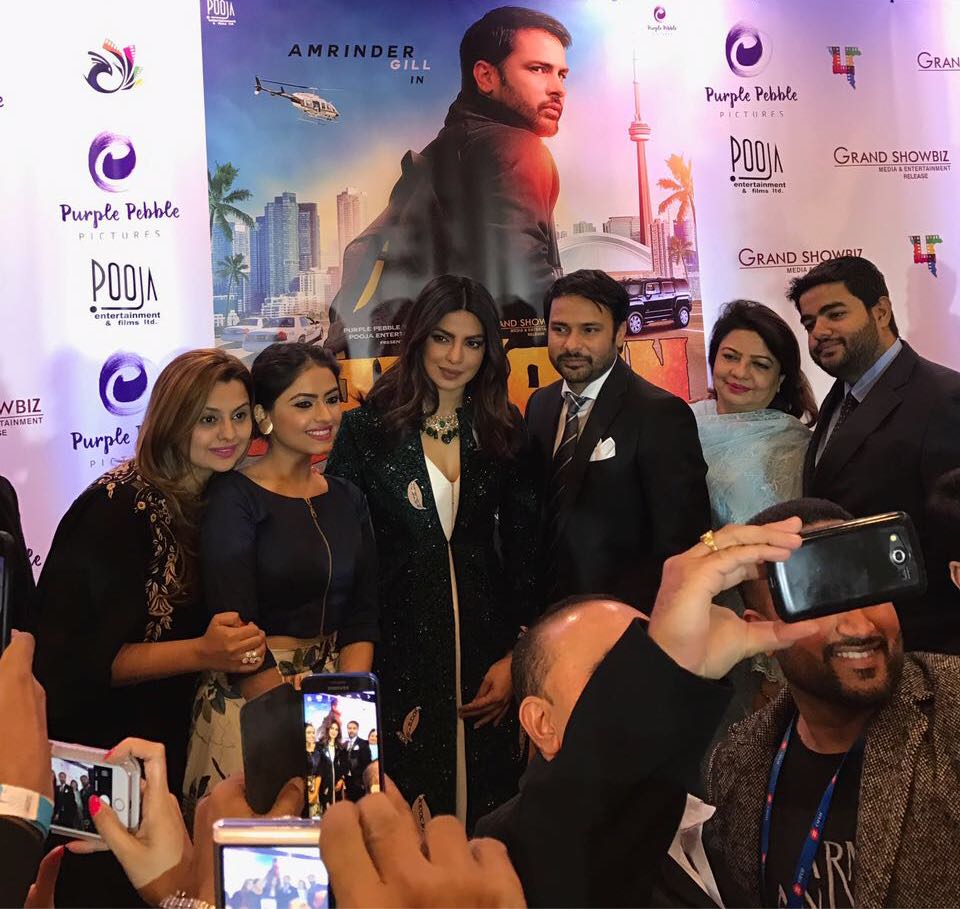 "Pooja entertainment has always believed in setting the bar higher with every film that we make. My father Vashu Bhagnani ji has been an innovator with marketing ideas that create an instant connect with the audiences." says Deepshika Bhagnani, Producer of the film Priyanka Chopra,Deepshikha Deshmukh,Sarvaan,Sarvaan trailer,Sarvaan trailer launch,Punjabi film Sarvaan,Punjabi film Sarvaan trailer,Sarvaan trailer launch pics,Sarvaan trailer launch images,Sarvaan trailer launch photos,Sarvaan trailer launch stills,Sarv