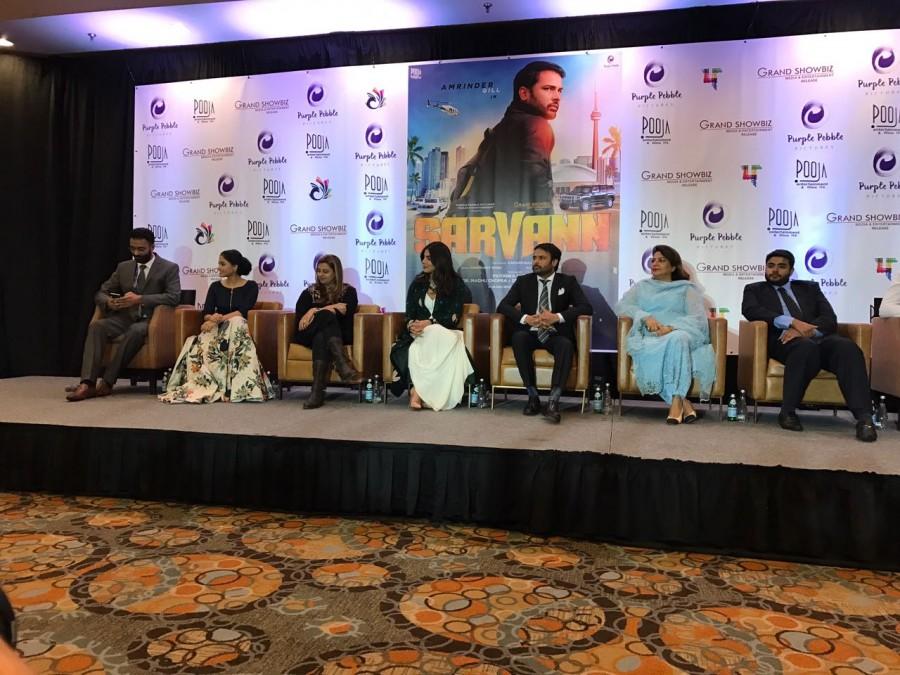 The film is directed by Karan Guiliani, the movie stars Punjabi film and music superstar Amrinder Gill and Ranjit Bawa who is making his acting debut with Sarvann and Simi Chehail of Bambookat fame. The film is written by the popular and successful writer Amberdeep Singh with music composed by Jatinder Shah. Priyanka Chopra,Deepshikha Deshmukh,Sarvaan,Sarvaan trailer,Sarvaan trailer launch,Punjabi film Sarvaan,Punjabi film Sarvaan trailer,Sarvaan trailer launch pics,Sarvaan trailer launch images,Sarvaan trailer launch photos,Sarvaan trailer launch stills,Sarv